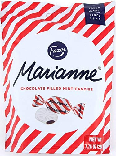 Fazer Marianne Chocolate Filled Mint Candies Imported From Finland 7.76oz220g - SET OF 2