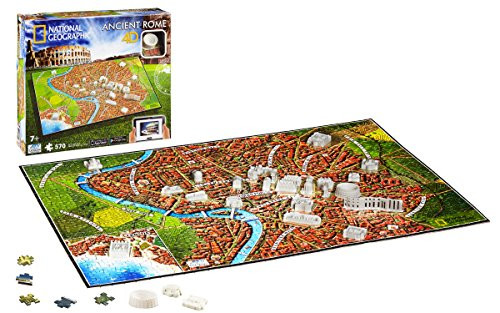 4D Cityscape Inc 4D National Geographic Ancient Rome Puzzle Puzzle