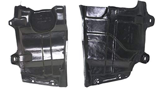 I-Match Auto Parts Left Driver and Right Passenger Side Fender Splash Undercar Shield Replacement for 04-08 Nissan Altima 02-06 Nissan Maxima 648393Z800 648383Z800 NI1228118 NI1228117 Set of 2