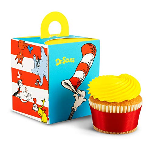 BirthdayExpress Dr Seuss Party Supplies - Cupcake Boxes 4 BirthdayExpress Dr Seuss Party Supplies - Cupcake Boxes 4