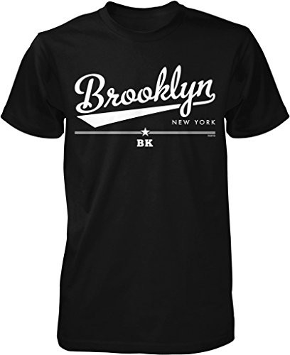 NOFO Clothing Co Brooklyn, New York, BK Men's T-Shirt, L Black