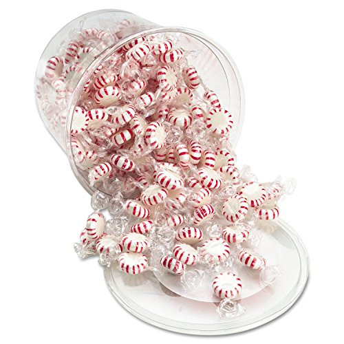 Office Snax 70019 Starlight Mints, Peppermint Hard Candy, Individual Wrapped, 2 lb Resealable Tub Office Snax 70019 Starlight Mints, Peppermint Hard Candy, Individual Wrapped, 2 lb Resealable Tub