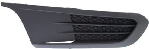Crash Parts Plus Front, Passenger Side Black Grille Assembly for 2011-2014 Volkswagen Jetta