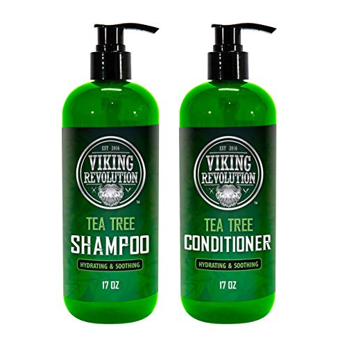 Tea Tree Shampoo and Conditioner Set - Hydrates, Moisturizes and Soothes Dry and Itchy Scalps - With Natural Tea Tree Oil - 17 oz Tea Tree Shampoo and Conditioner Set - Hydrates, Moisturizes and Soothes Dry and Itchy Scalps - With Natural Tea Tree Oil - 17 oz