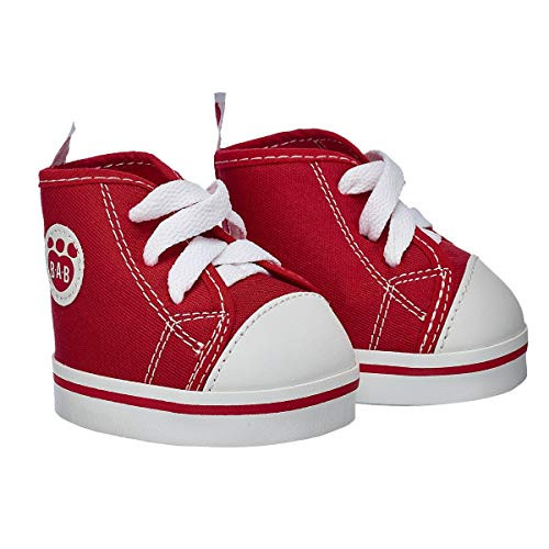 Build A Bear Workshop Red Canvas High-Tops