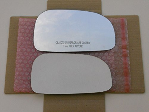 New Replacement Mirror Glass with FULL SIZE ADHESIVE for 2001-2006 HYUNDAI SANTA FE Passenger Side View Right RH