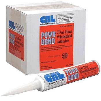CRL/Somaca One Hour Auto Glass Urethane Adhesive - 10.5 Fl. Oz. Cartridge by CR Laurence