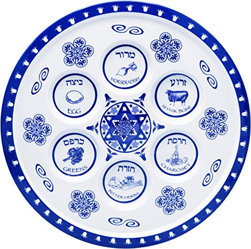 Seder Plate Passover Plate Melamine Renaissance Design Passover Seder Plates