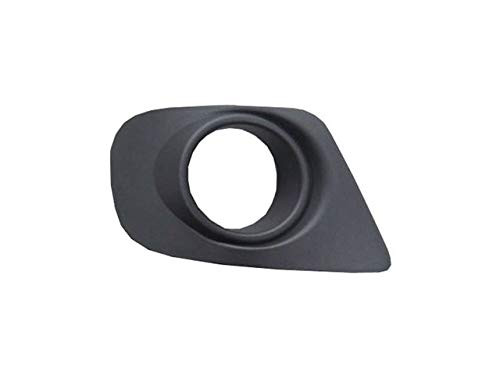Left Driver Side Fog Light Bezel with Washer Holes - Compatible with 2011-2018 Dodge Journey