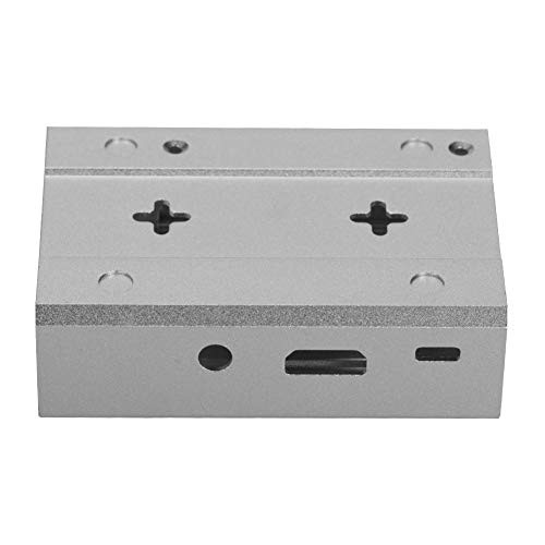 Hoseten Game Console Case, Durable Anti-Interference Fast Heat Dissipation for Raspberry Pi 3Bplus /3B/2BSilver