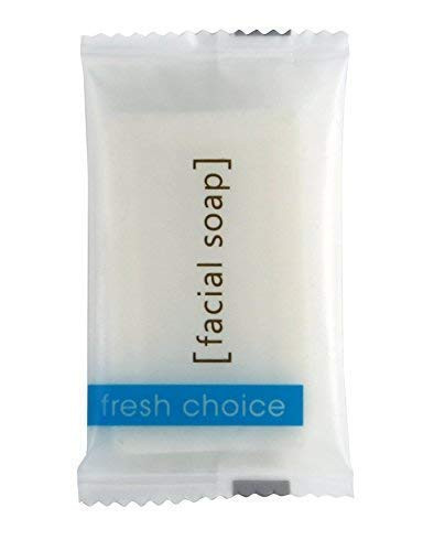 Soap Hotel Facial Bar Individually Wrapped # 3/4 Travel For Airbnb, Spa, Guest Room, Motels. 100 Pack.