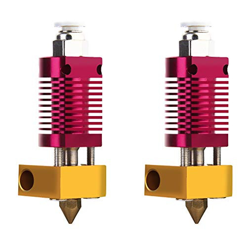 3D Assembled Extruder Hotend Metal Hotend Kit for CR-10 / CR10 / CR10S / Ender 2 / Ender 3 Ender 5 Printers 2PCS