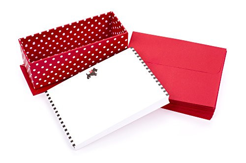 Hallmark Blank Note Cards with Envelopes, Scotty Dog Stationery Box Set of 50 Blank Cards