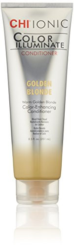 CHI Ionic Illuminate Color Golden Blonde Conditioner, 8.5 Fl Oz
