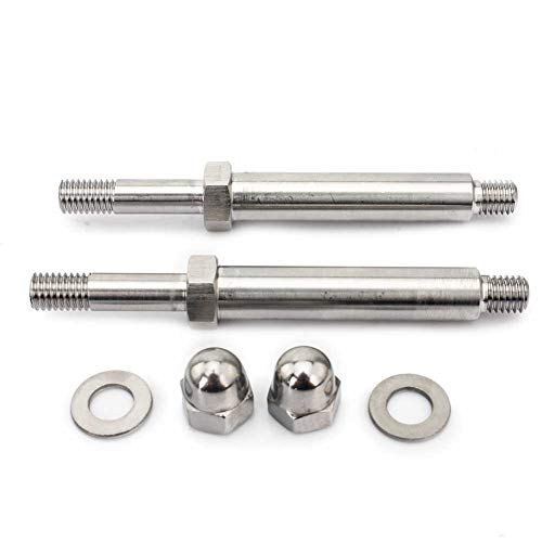 TARAZON Top Front Roof Support Bolt Stud for Yamaha Golf Carts G14 - G19 Models,Set of 2