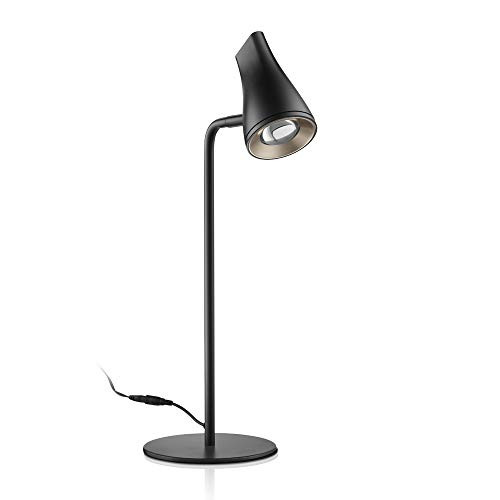 LED Desk Lamp, Sleek Adjustable Table Reading Lamp, Eye-Caring Office Desk Light for Working/Studying/Nightstand