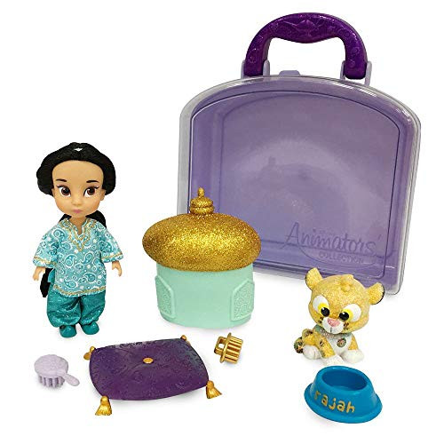 Disney Animators' Collection- Jasmine Mini Doll Play Set  5 Inches Disney Animators' Collection- Jasmine Mini Doll Play Set  5 Inches