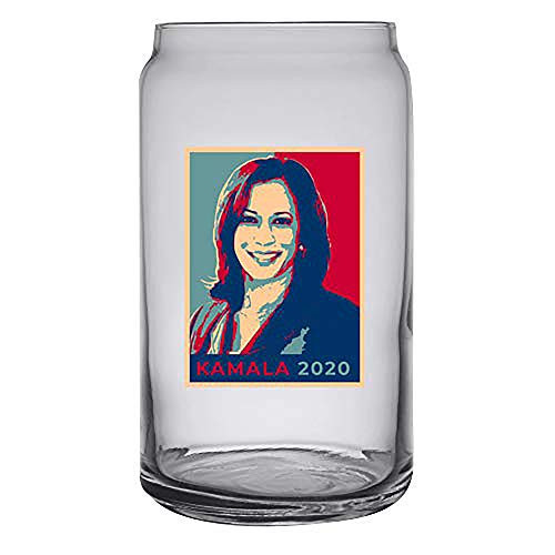 United States USA President Presidential Election Voting 2020 Kamala Harris Democratic Party White House Candidates - Customized Beer Can Glass 16 oz Kamala