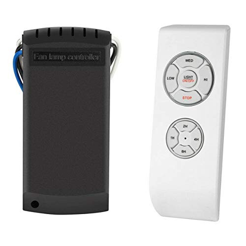 tabpole Universal Wireless Timing Remote Control Receiver Set for Ceiling Fan Lights