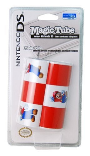 Nintendo DS Lite Mario  and  Luigi Magic Tube and Stylus Case