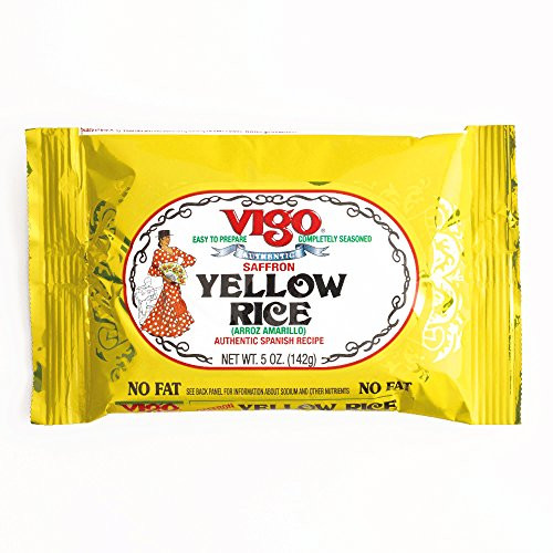 Vigo Seasoned Yellow Rice 5 oz each 3 Items Per Order, not per case