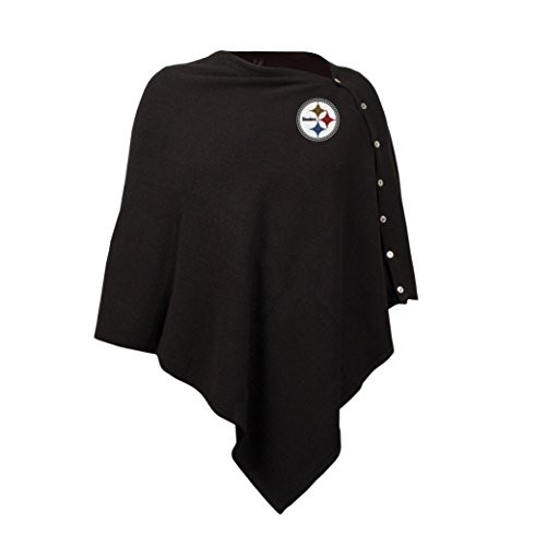 NFL Cincinnati Bengals Black Out Button Poncho