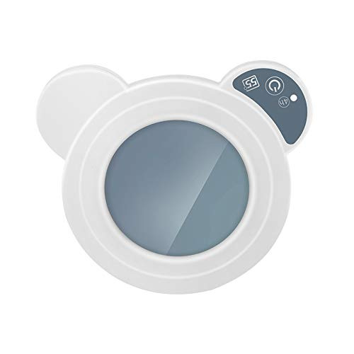 Copercn Portable Coffee Mug Warmer Plate Cup Warmer Pad Electric Constant Temperature Coaster in Winter Electric Beverage Tea Warmer Plate, Heating Cup Plate for Office Home Milk Hot Tea