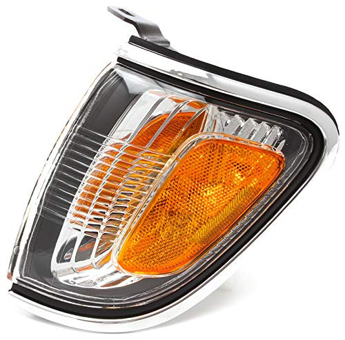 JP Auto Corner Signal Side Marker Light Lamp Compatible With Toyota Tacoma 2001 2002 2003 2004 Driver Left Side