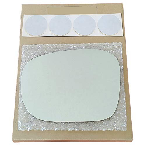 Mirror Glass Replacement plus  Adhesive Pads for 1999-2004 Nissan Pathfinder Driver Side
