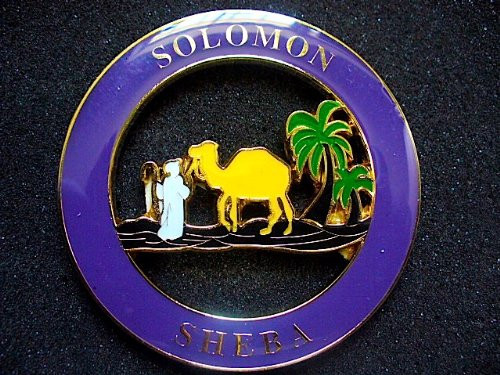 Delux Solomon Queen of Shiba Heavy Alloy Car Emblem Delux Solomon Queen of Shiba Heavy Alloy Car Emblem