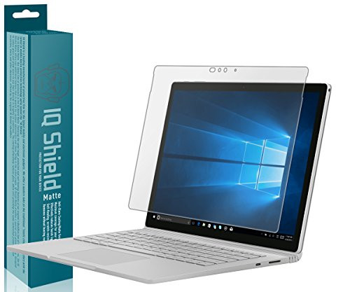 IQ Shield Matte Screen Protector Compatible with Microsoft Surface Book 2 13.5 inchfor i5 Processor Version Anti-Glare Anti-Bubble Film