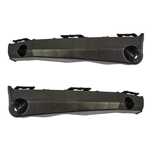 Pair Set Front Bumper Retainer Side Support Bracket Replacement for Toyota Camry  and  Hybrid 52536-06120 52535-06130