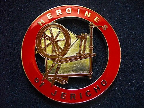 Delux Heroines of Jericho Heavy Alloy Car Emblem