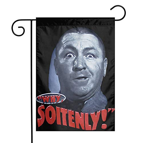 The Three Stooges Fashion Garden Flag Yard Outdoor Decor Banner Breeze Flag 12 X18 Inch