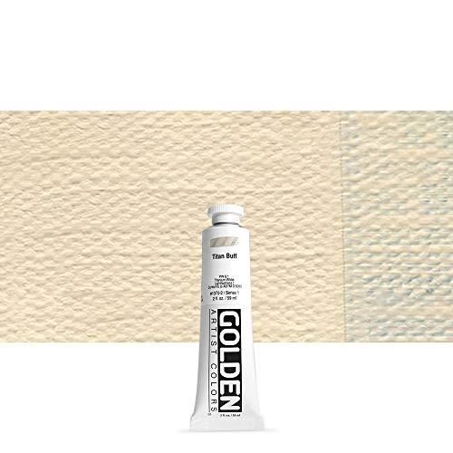 2 Oz Heavy Body Acrylic Color Paints Color Titan Buff