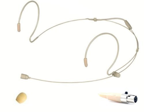 Double Earhook Headset Microphone with 4 pin XLR Connector for SHURE Wireless Double Earhook Headset Microphone with 4 pin XLR Connector for SHURE Wireless