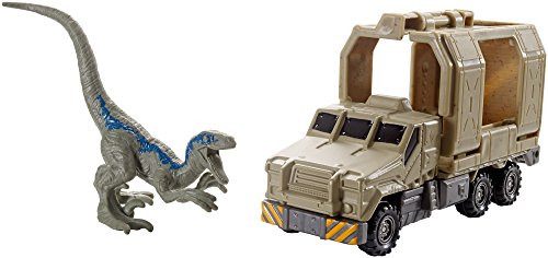 Matchbox Jurassic World Dino Transporters Armored Raptor Hauler