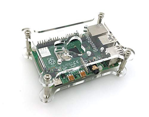 GeauxRobot Raspberry Pi 4B 3Bplus , 3B, Pi 2 B and Bplus  Case Box Enclosure Dog Bone Shape