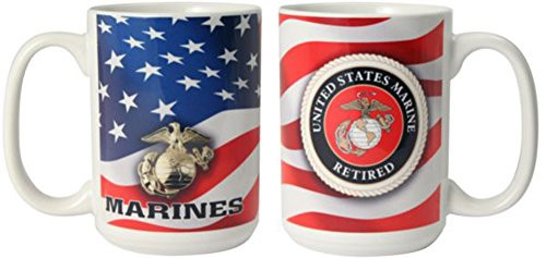 United States Marine Corps Retired 15oz. coffee mug United States Marine Corps Retired 15oz. coffee mug