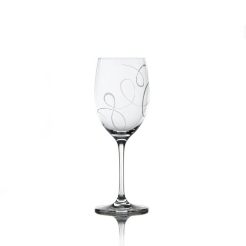 Mikasa Love Story Crystal Wine Glass, 11.75-Ounce