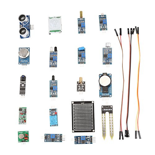 Yosoo- 16-in-1 Sensor Module Board Starter Learning Kit for Raspberry Pi