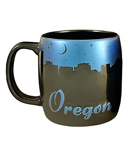 Americaware Oregon 22 oz Night Sky Silhouette BIG Mug