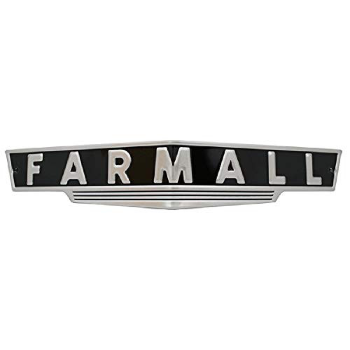 One New Front Emblem Fits Case, Fits Case IH, Farmall, IH International Harvester, Fits International Harester, International Harvester, Universal Farmall, MDV, MDV. Models Interchangeable With 49404D One New Front Emblem Fits Case, Fits Case IH, Farmall, IH International Harvester, Fits International Harester, International Harvester, Universal Farmall, MDV, MDV. Models Interchangeable With 49404D