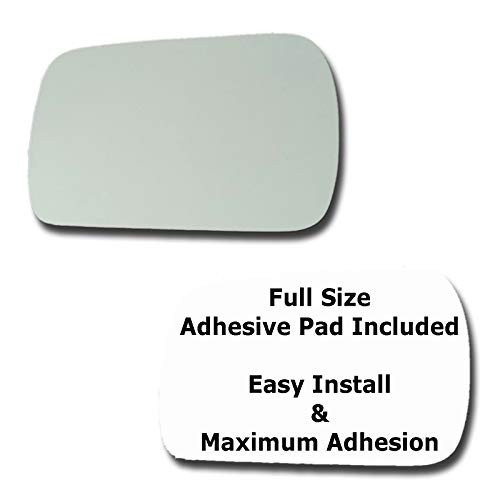 Mirror Glass plus  Full Size Adhesive Pad for 2000-2004 Toyota Avalon Driver Side Replacement