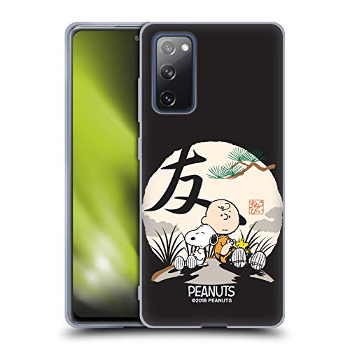 Head Case Designs Officially Licensed Peanuts Charlie Brown Oriental Snoopy Soft Gel Case Compatible with Samsung Galaxy S20 FE / 5G