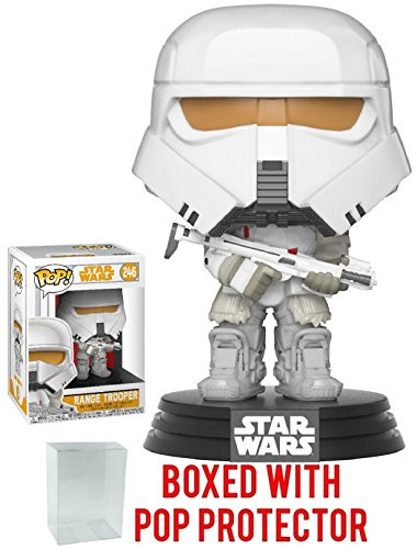 Funko Pop Star Wars Solo - Range Trooper Vinyl Figure Bundled with Pop Box Protector Case