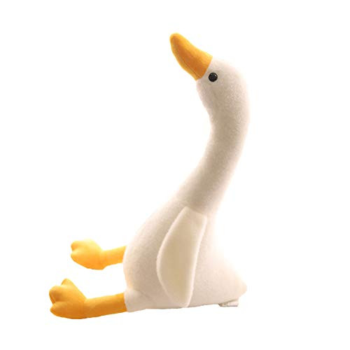 Big White Goose Plush Toy, Big Swan Stuffed Animal Plush Toys Doll White Swan Fluffy Soft Cute Plush Goose Cuddle Toy Soft Stuffed Toy Pillow Plush Gifts for Toddler Girls Big White Goose Plush Toy, Big Swan Stuffed Animal Plush Toys Doll White Swan Fluffy Soft Cute Plush Goose Cuddle Toy Soft Stuffed Toy Pillow Plush Gifts for Toddler Girls