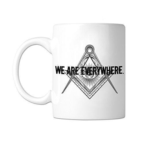 Masonic We are Everywhere 11 oz. Coffee Mug