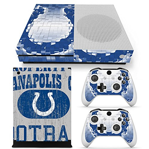 GoldenDeal Xbox One S Console and Wireless Controller Skin Set - Football NFL - XboxOne S Vinyl