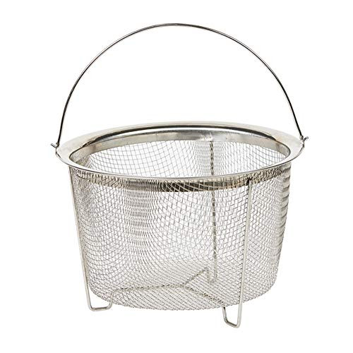 Emeril Lagasse Pressure AirFryer Replacement Basket Steam and Air Fryer Basket, Non-Stick Air Fryer Accessories and Parts Stainless Steel Emeril Everyday 8 Quart Emeril Lagasse Pressure AirFryer Replacement Basket Steam and Air Fryer Basket, Non-Stick Air Fryer Accessories and Parts Stainless Steel Emeril Everyday 8 Quart